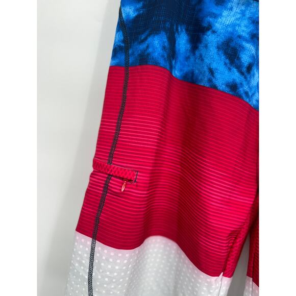 Joe Boxer Young Mens Blue Red White Board Shorts Swim Trunks NEW Size 36 - Picture 4 of 10